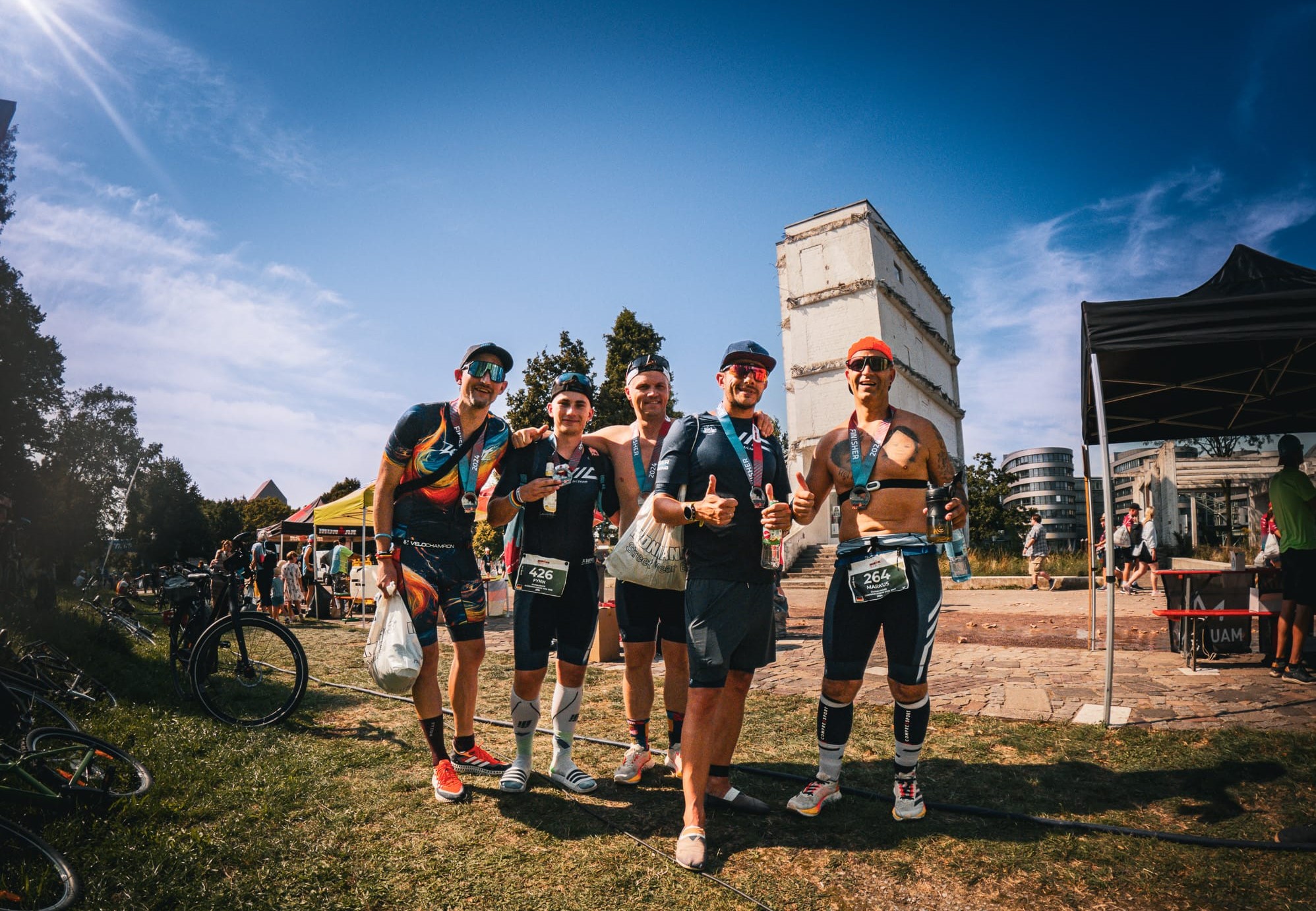 Der heißeste Triathlonsonntag für unser Tri-Team