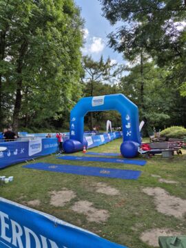 Zieleinlauf in Ratingen