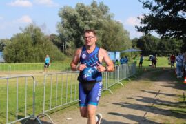 Ralf bei seinem 3.Triathlon in Goch 