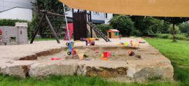 Spielplatz für Kinder im Duisburger Schwimmverein 98