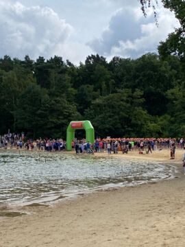 Start zum Sassenberger Triathlon