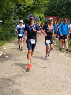 10km Lauf - Fynn auf der olympischen Triathlondistanz