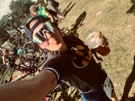 Feli nach dem Rennen! 